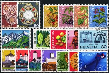 Timbres: CH1976 - 1976 compilation annuelle