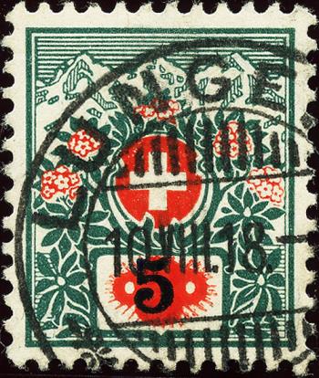 Thumb-1: PF38.1A.04 - 1916, Portofreiheit, Aufbrauchsausgaben