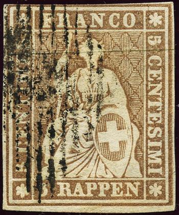 Thumb-1: 22F - 1856, Bern printing, 1st printing period, Munich paper