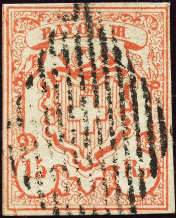 Briefmarken: 18.2.01-T5 - 1852 Rayon III mit kleiner Wertziffer