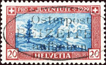 Briefmarken: J51.3.01 - 1929 Lyskamm