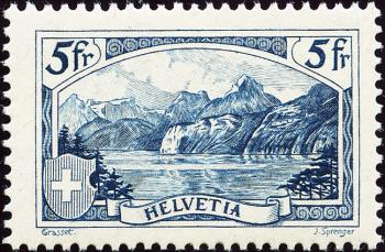 Stamps: 178 - 1928 Rütli, new drawing