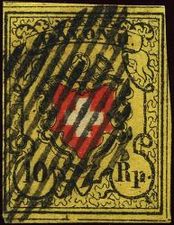 Stamps: 16II-T37 B1-RO - 1850 Rayon II without cross border