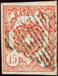 Briefmarken: 20.1.01-T9 - 1852 Rayon III mit grosser Wertziffer