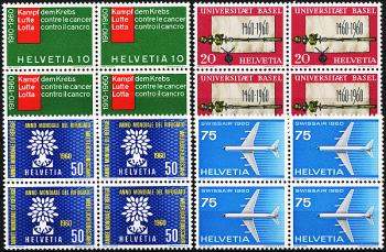 Stamps: 351-354 - 1960 Promotional and commemorative stamps