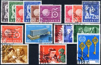Stamps: BIT95-BIT111 - 1956-1994 Various representations and motifs
