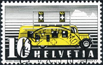 Thumb-1: 276 - 1946, Special stamp for the automobile post offices
