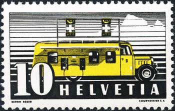 Thumb-1: 210x - 1937, Special stamps for the automobile post offices