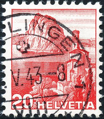 Francobolli: 215y - 1938 San Salvatore, carta liscia