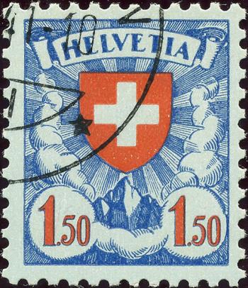 Francobolli: 165y - 1940 Carta in fibra gessata