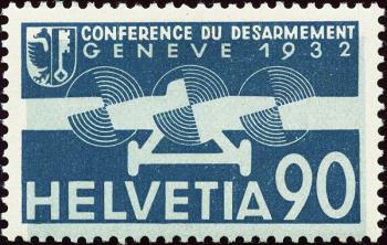 Francobolli: F18.1.09 - 1932 Emissione commemorativa per la conferenza sul disarmo di Ginevra