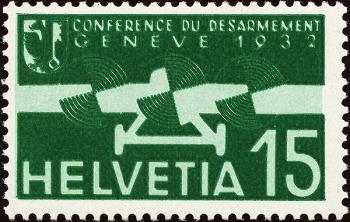 Francobolli: F16.1.09 - 1932 Emissione commemorativa per la conferenza sul disarmo di Ginevra