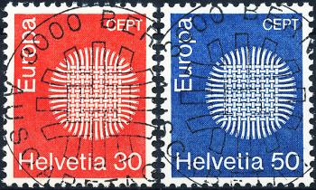 Timbres: 481-482 - 1970 L'Europe