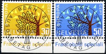 Timbres: 389-390 - 1962 L'Europe