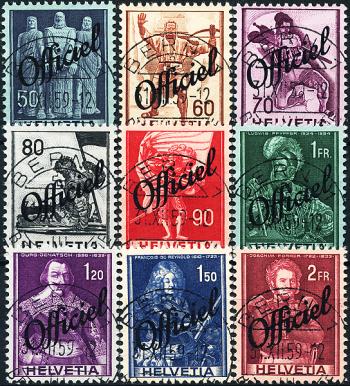 Briefmarken: BV55-BV63 - 1942 Historische Bilder