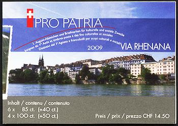 Stamps: BMH21 - 2009 Pro Patria, cultural routes