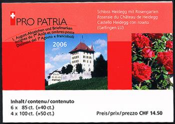 Stamps: BMH18 - 2006 Pro Patria, Historic Gardens