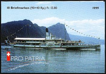 Stamps: BMH11 - 1999 Pro Patria, steamship