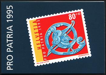 Stamps: BMH7 - 1995 Pro Patria, motif on chest lock