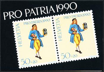 Stamps: BMH2 - 1990 Pro Patria, watch dealer