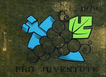 Francobolli: JMH28 - 1979 Pro Juventute, stemma, oro