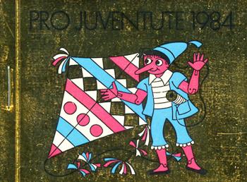 Francobolli: JMH33 - 1984 Pro Juventute, Pinocchio, oro