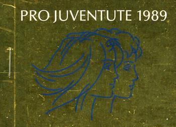 Stamps: JMH38 - 1989 Pro Juventute, children, gold