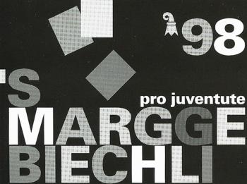 Timbres: JMH47A - 1998 Pro Juventute, "Marggebiechli", édition officielle de la section bâloise