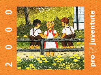 Francobolli: JMH49 - 2000 Pro Juventute, libri per bambini