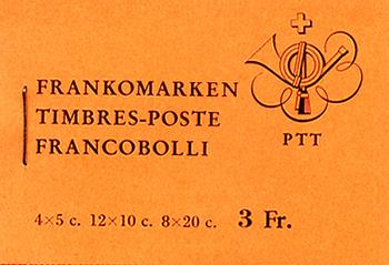 Timbres: SBK45x/ZNr.42 - 1960 Couleur rouge-orange, coureur debout et cavalier de poteau