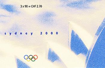 Timbres: SBK103/ZNr.70 - 2000 Couleur multicolore, Jeux Olympiques Sydney 2000
