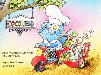 Thumb-1: SBK118/ZNr.85 - 2006, Color multicolored, children cook with Cocolino