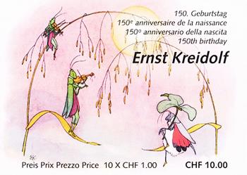 Stamps: SBK131/ZNr.98 - 2013 Color multicolored, 150th birthday of E. Kreidolf