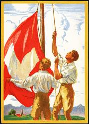 Thumb-2: BK49I - 1929, flag raising