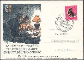 Stamps: TdB1953 -  Geneva 6.XII.1953