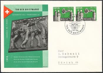 Briefmarken: TdB1956 -  St.Gallen 2.XII.1956
