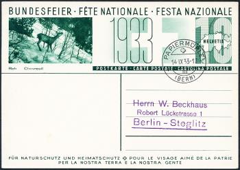 Thumb-1: BK58m - 1933, Steinbock