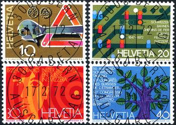 Thumb-1: 505-508 - 1972, Special postage stamps I