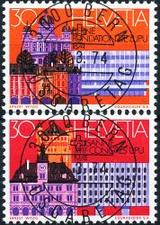 Francobolli: 551-552 - 1974 XVIII. Congresso postale mondiale