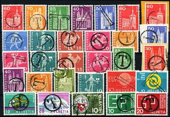 Thumb-2: Lot-T Stempel - Criminal postage stamp Lot
