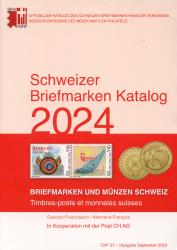 Thumb-1: ISSN:1424-3652 - SBHV 2024, Briefmarken-Katalog Schweiz