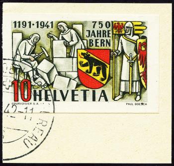 Stamps: 253.1.09 - 1941 750 years of the city of Bern