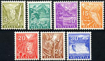 Stamps: 194-200 - 1934-1936 Landscape pictures in letterpress