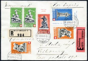 Stamps: B3-B6 - 1940 Historical motives