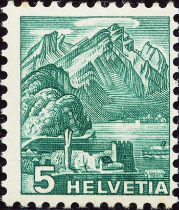 Stamps: 202y.2.03 - 1936 New landscape pictures, smooth paper