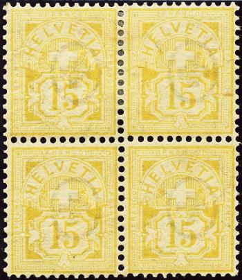 Timbres: 63A - 1882 Papier fibre, KZ A