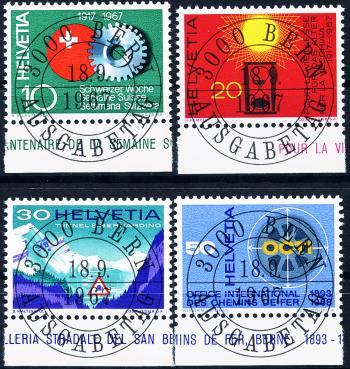 Thumb-1: 449-452 - 1967, Pubblicità e francobolli commemorativi II