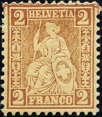 Thumb-1: 37a - 1874, Seated Helvetia, white paper