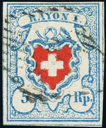 Timbres: 17II.1.01-T10 C2-RU - 1851 Rayon I, sans frontière