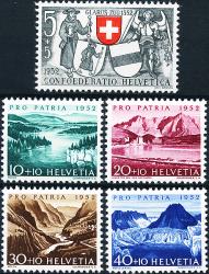 Thumb-1: B56-B60 - 1952, Glarus and Zug 600 years in the Confederation